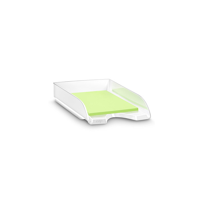 Bandeja sobremesa cep plastico blanca 257x348x66 mm