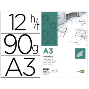 Papel vegetal liderpapel a3...
