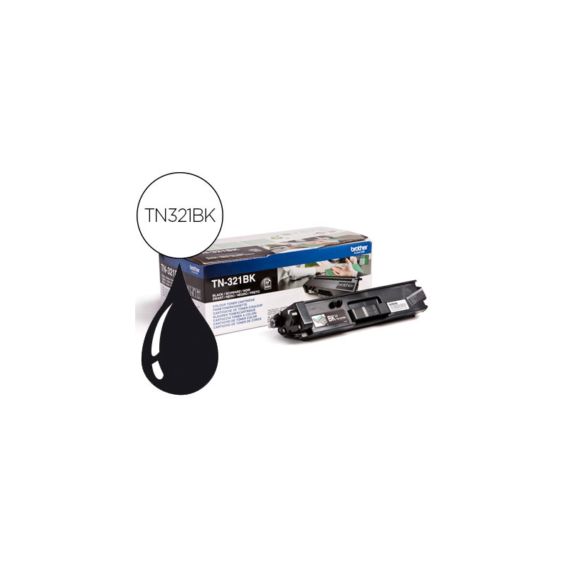 Toner brother tn-321bk hll8250cdn / hll8350cdw negro 2500 pag