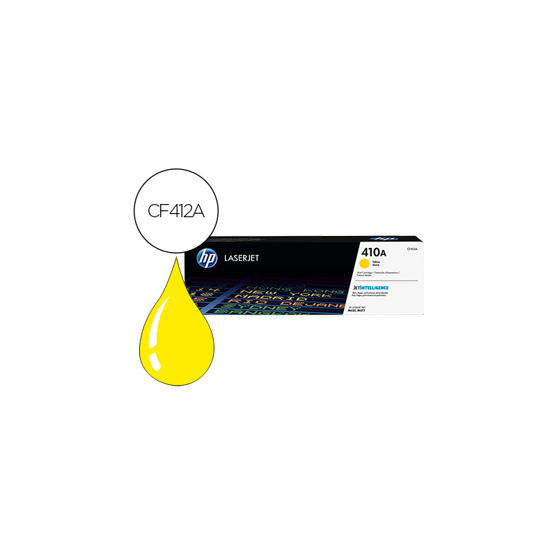 Toner hp color laserjet pro m377 / m452 / mfp m477 amarillo 2300 paginas