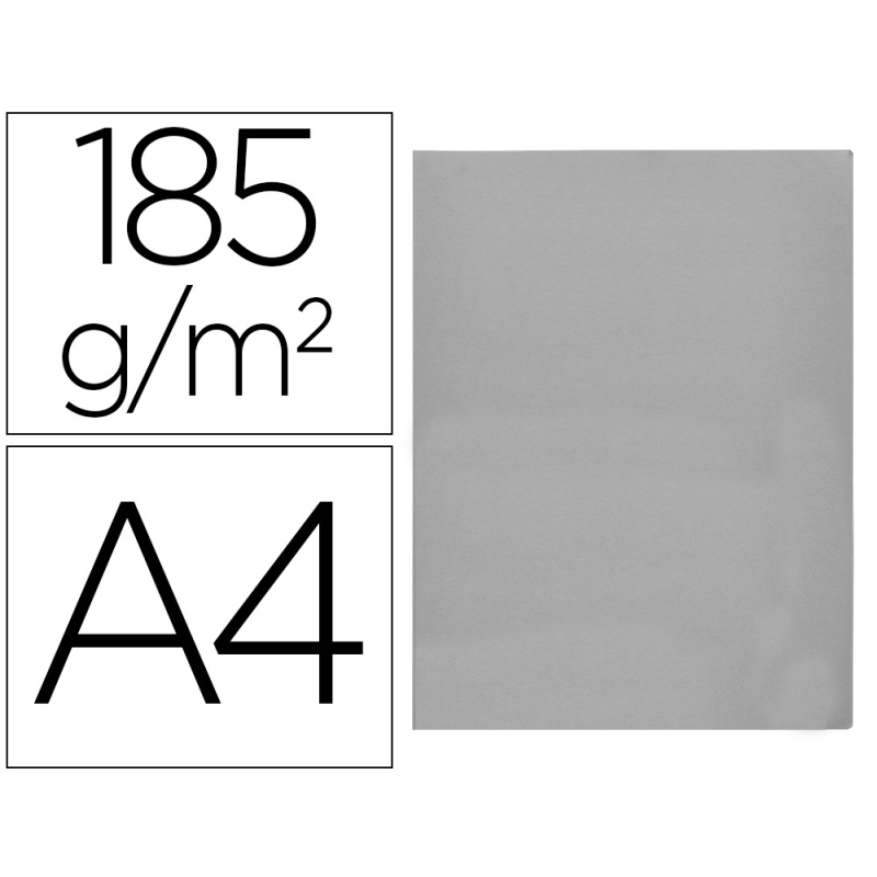 Subcarpeta liderpapel a4 gris 180g/m2
