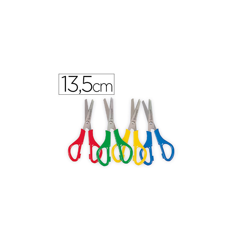 Tijera liderpapel para zurdos 13,5 cm unidad