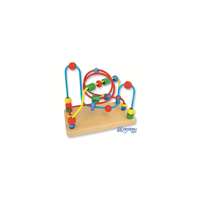 Juego andreutoys laberinto manipulacion para psicomotrocidad fina 23x19x13 cm