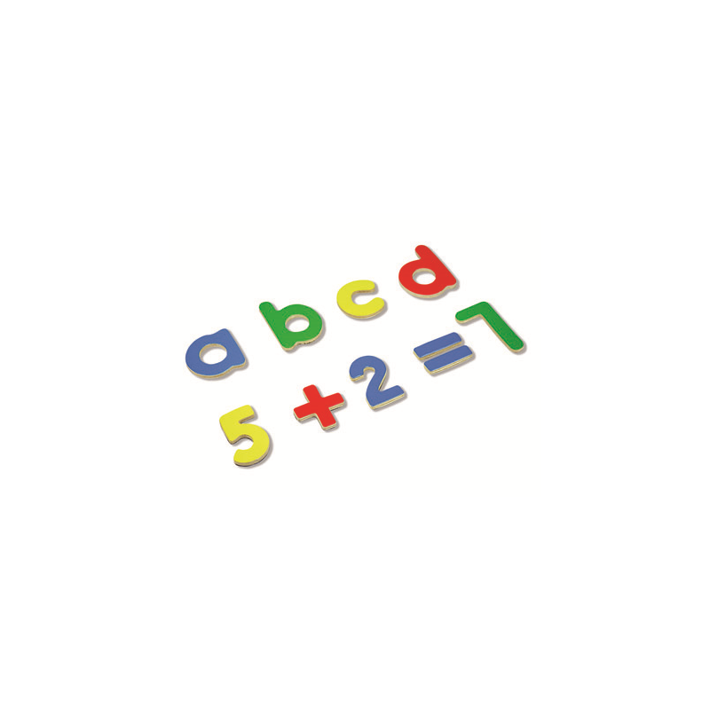 Juego andreutoys letras y numeros magneticos 75 piezas 20,6x19x4,5 cm