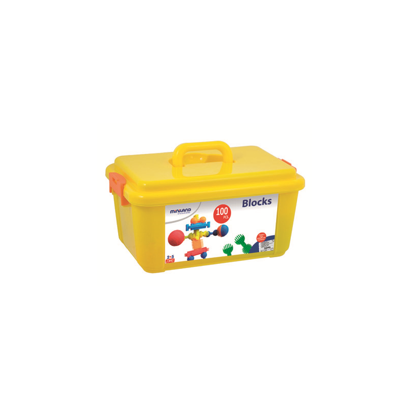Juego miniland interstar blocks 100 piezas