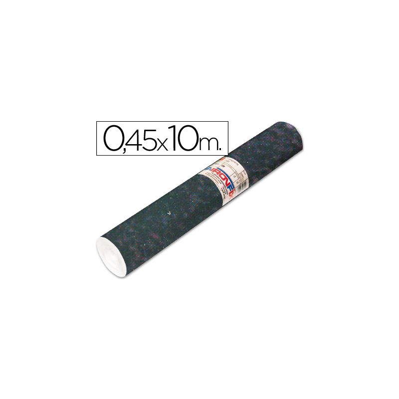 Rollo adhesivo aironfix especial ante negro 67800 rollo de 10 mt