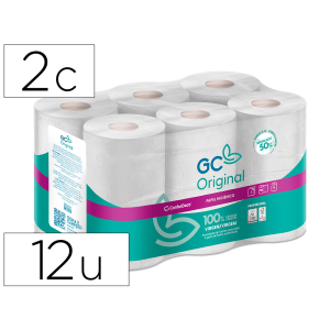 Papel higienico gc 2 capas...