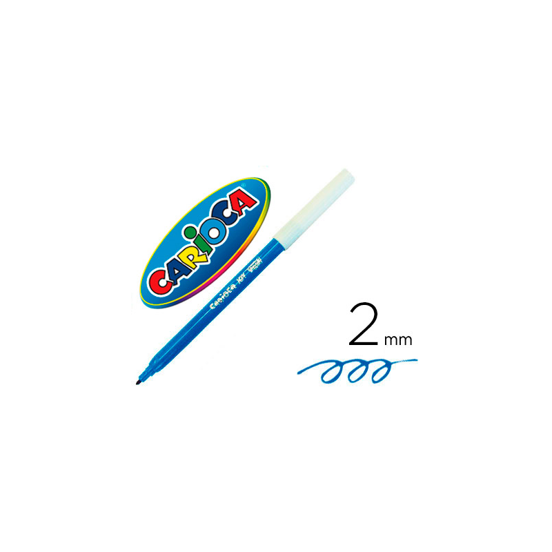 Rotulador carioca joy azul unidad