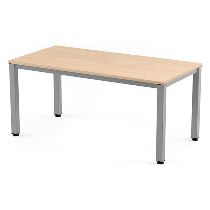 Mesa de oficina rocada executive 2001ad01 gris/haya 140x80 cm