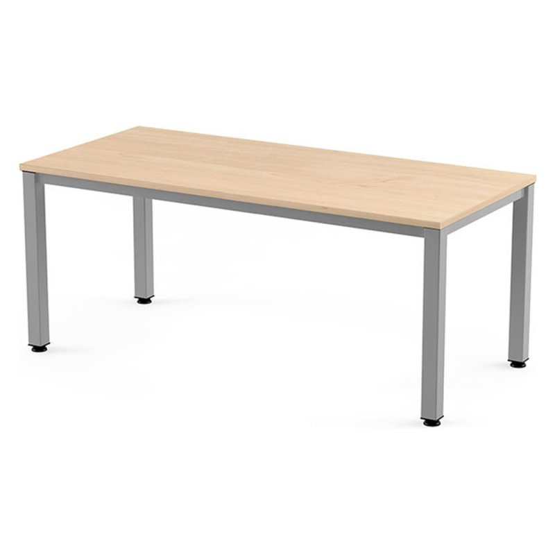 Mesa de oficina rocada executive 2003ad01 gris/haya 180x80 cm