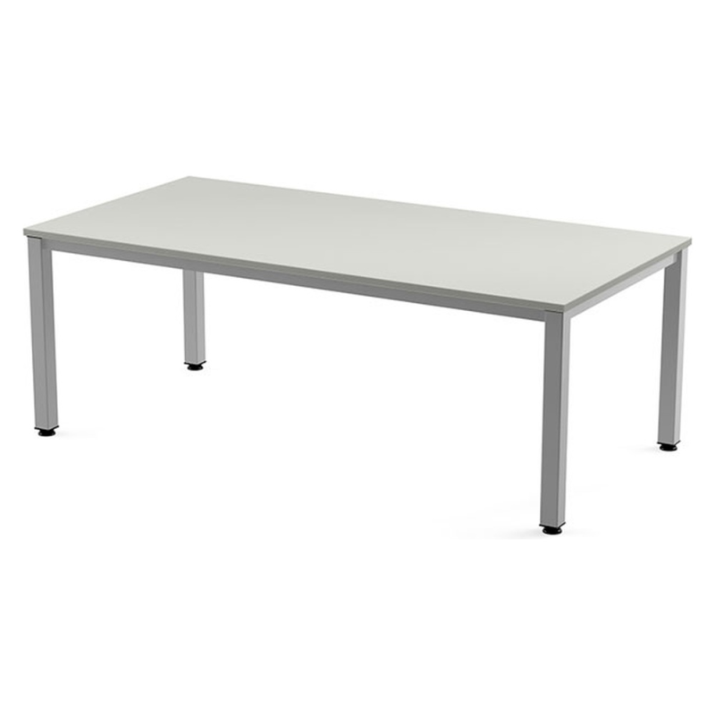Mesa de oficina rocada executive 2005ad02 gris/gris 200x100 cm