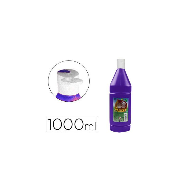 Tempera liquida jovi escolar 1000 ml violeta