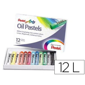 Lapices pentel oil pastel...