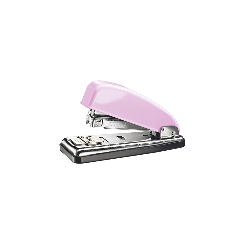 Grapadora petrus 226 rosa strawberry cream capacidad 30 hojas