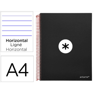 Cuaderno espiral a4 micro...