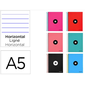 Cuaderno espiral a5 micro...