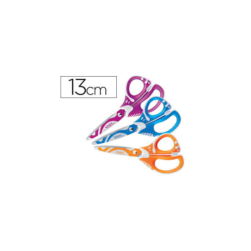 Tijera escolar maped zenoa fit 13 cm