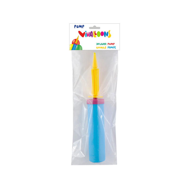 Inflador doble accion para globos