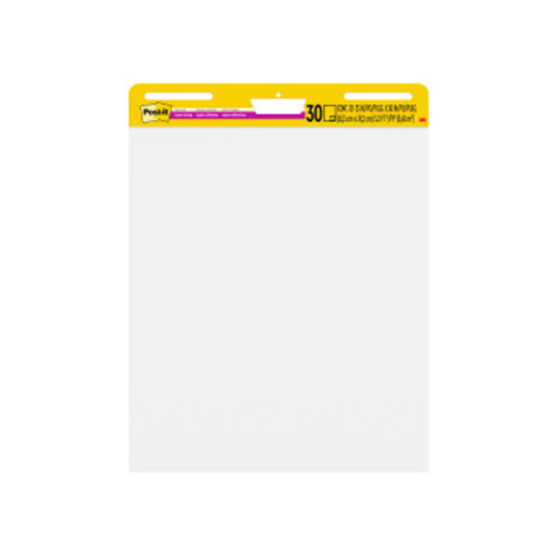 Bloc congreso post-it liso 775x635 mm 30 hojas 80g/m2 pack 2+1 gratis