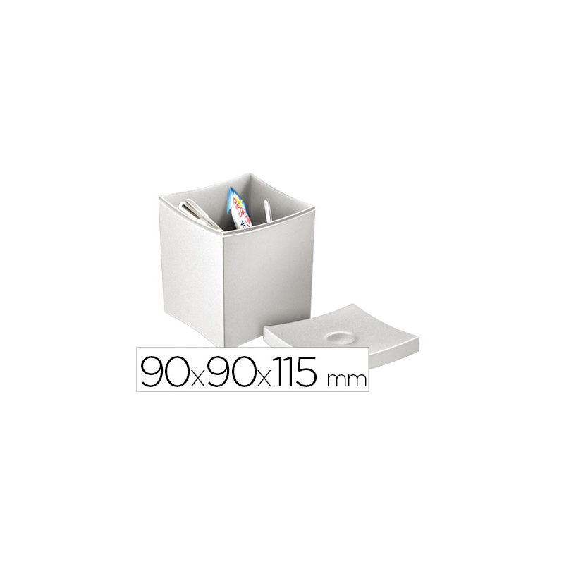 Caja para infusiones cep con tapa desmontable poliestireno 90x90x115 mm