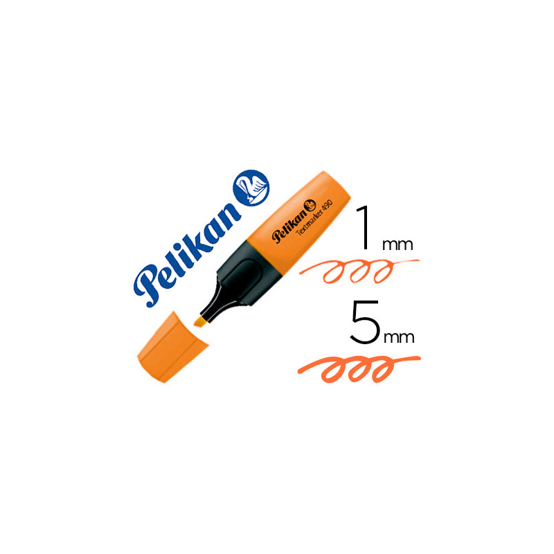 Rotulador pelikan fluorescente textmarker 490 naranja