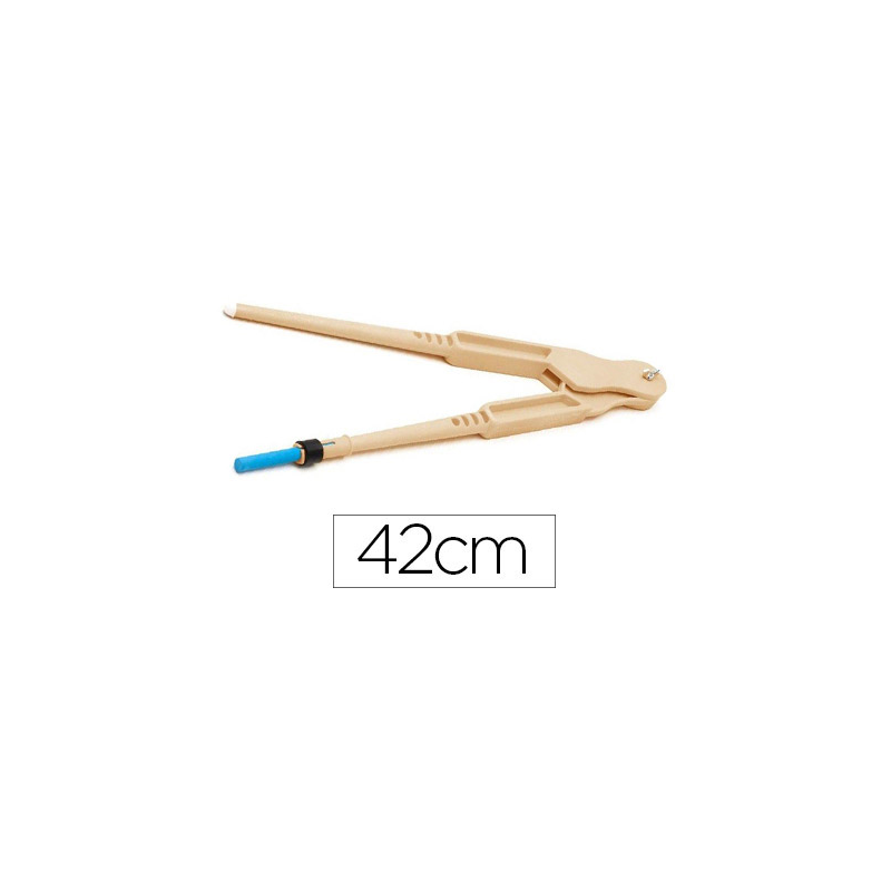 Compas para encerado faibo de plastico imitacion madera 42 cm