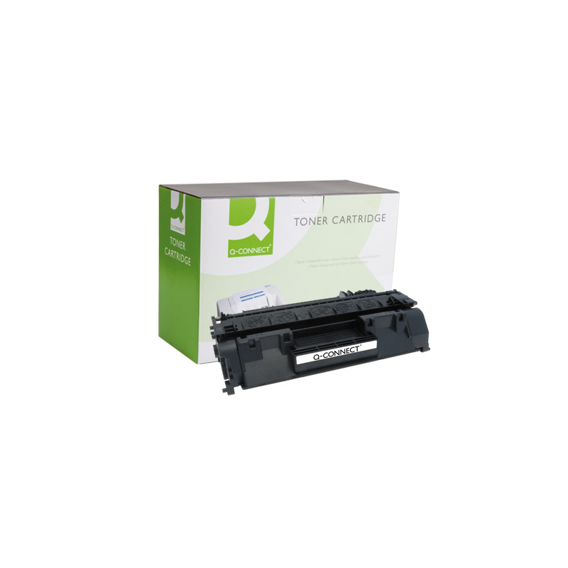 Toner q-connect compatible hp cf280x laserjet /m401 -6900 pag- negro