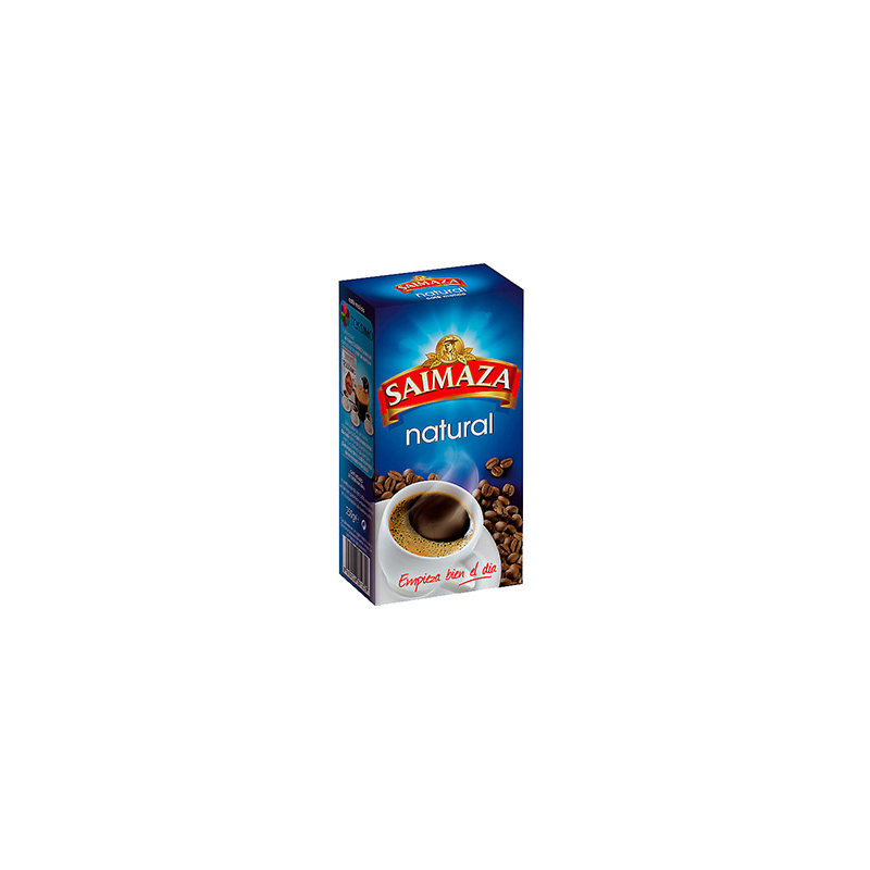 Cafe molido natural superior saimaza paquete de 250 gr