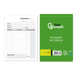 Talonario liderpapel...