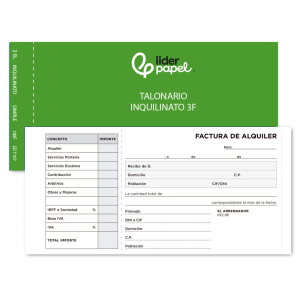 Talonario liderpapel...