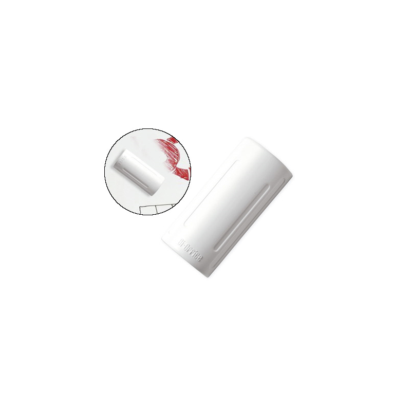 Borrador bi-office magnetico color blanco para pizarra blanca 128x60x30 mm