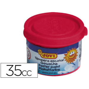 Tempera jovi 35 ml bermellon