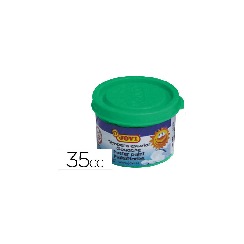 Tempera jovi 35 ml verde medio