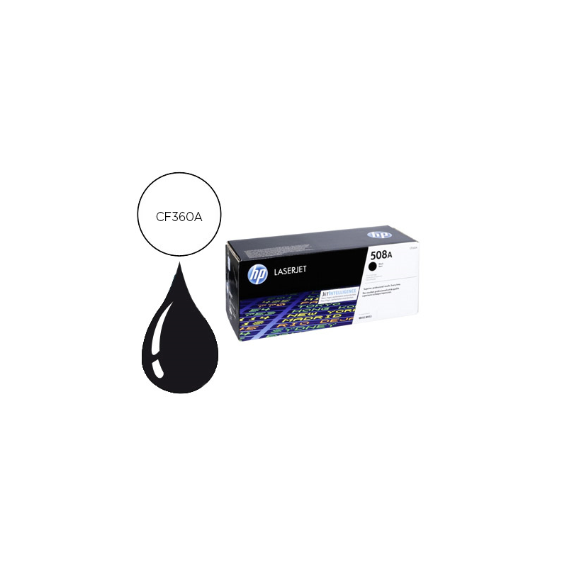 Toner hp 508a laserjet enterprise m552/553/577 negro 6.000 pag