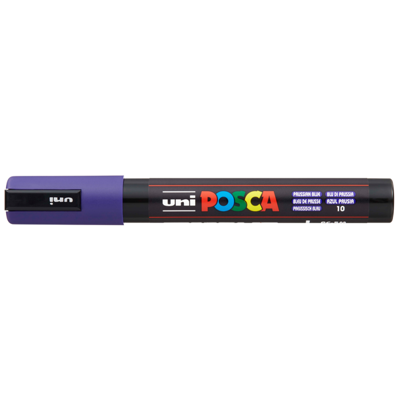 Rotulador uni posca 1,8 - 2,5mm pc-5m azul prusia