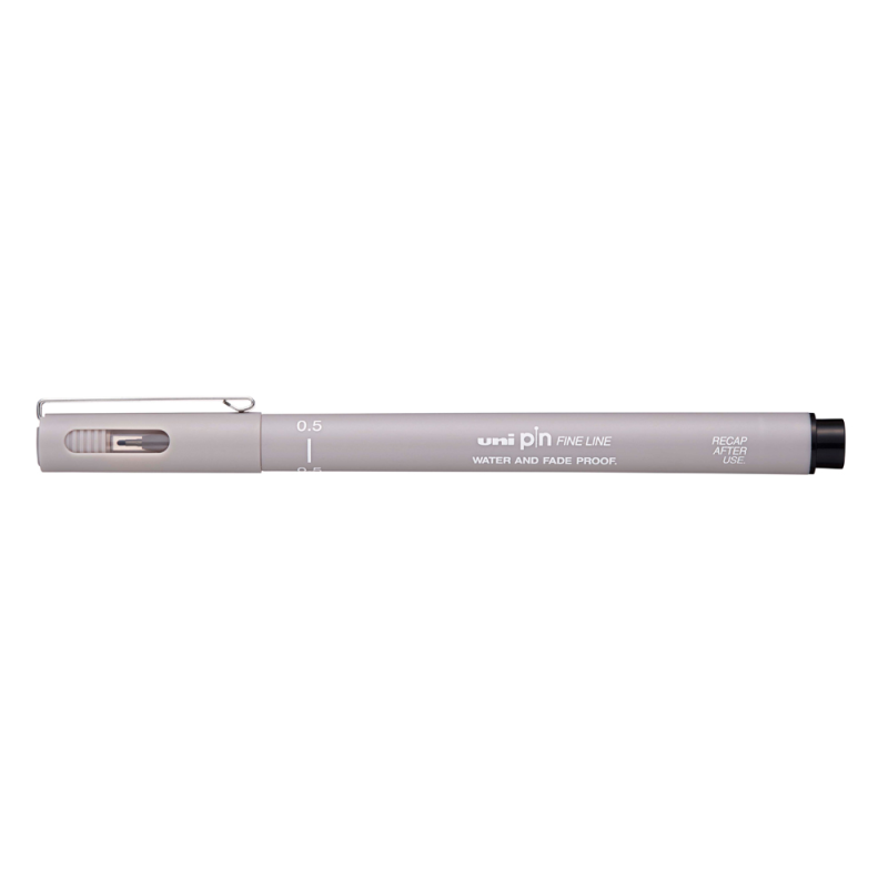 Rotulador uni pin calibrado pin05-200 gris claro