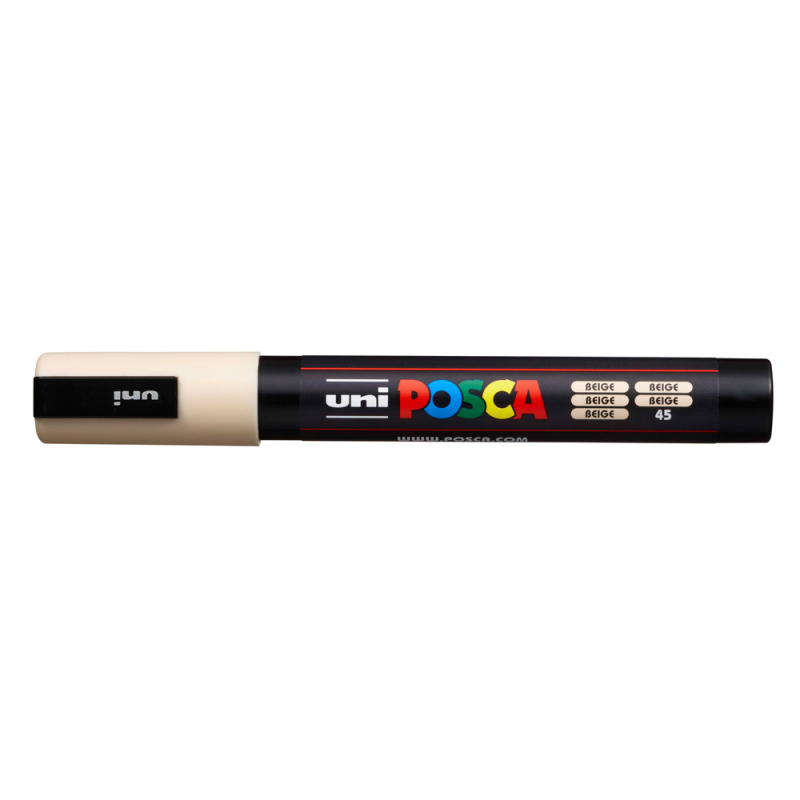 Rotulador uni posca 1,8 - 2,5 mm pc-5m beige