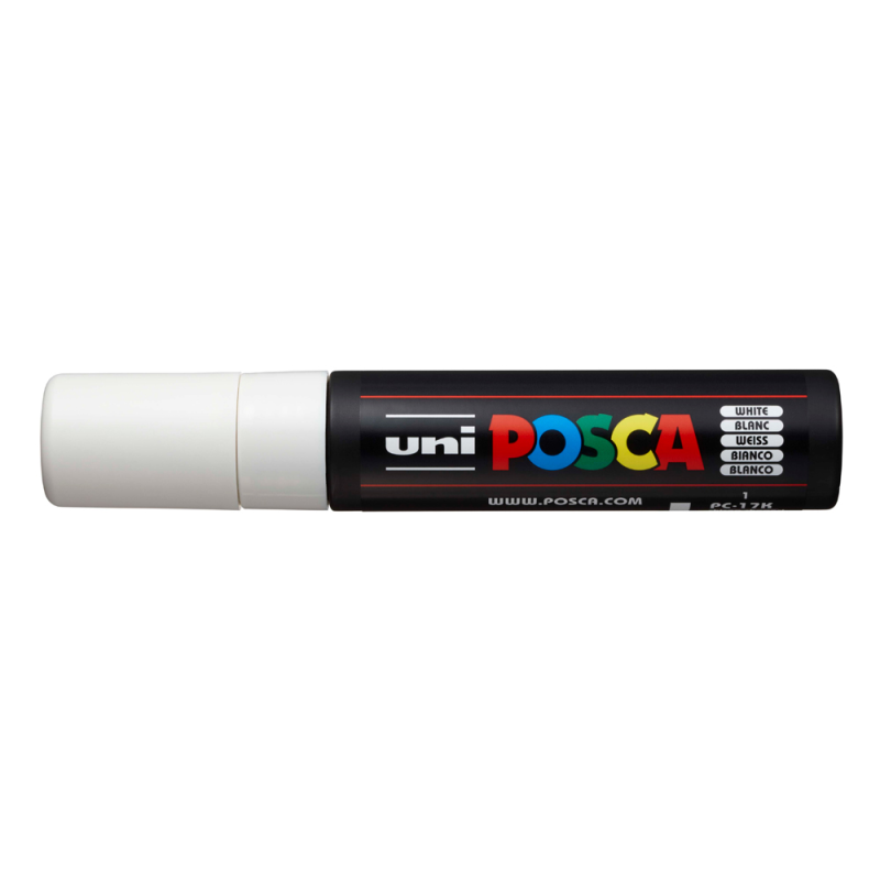 Rotulador uni posca 15 mm pc-17k blanco