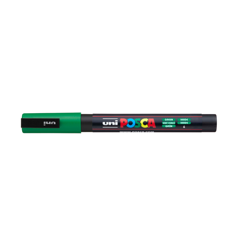 Rotulador uni posca pc-3m verde