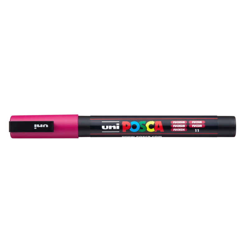 Rotulador uni posca pc-3m fucsia