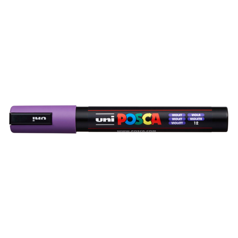 Rotulador uni posca pc-5m violeta