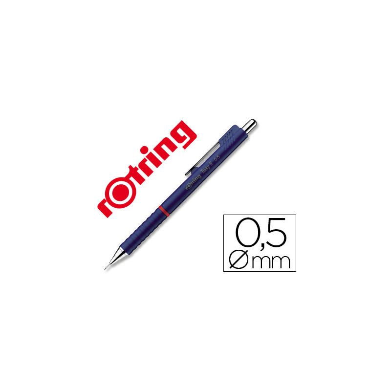 Portaminas rotring tikky 0,5 mm azul