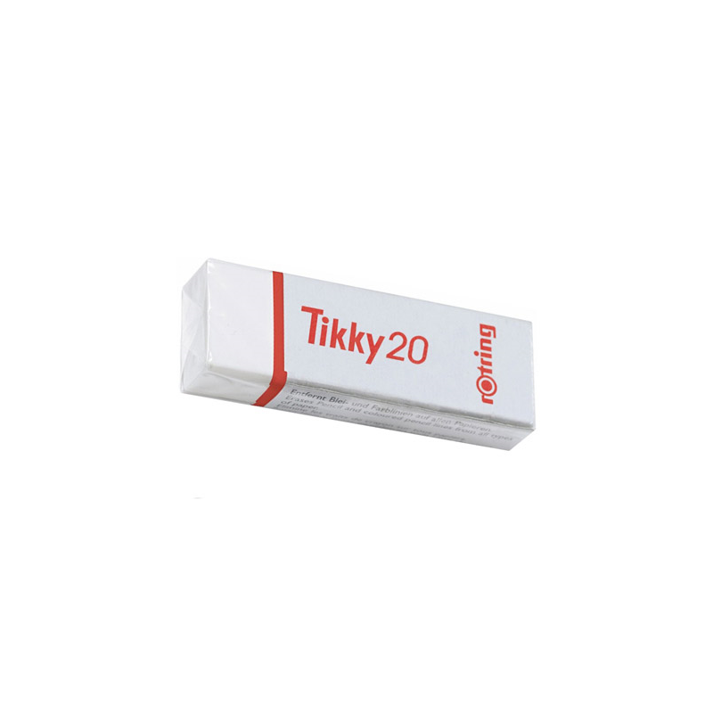 Goma rotring tikky 20 blanca