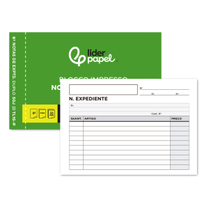 Talonario liderpapel notas...