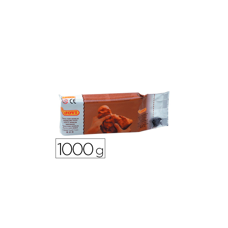 Pasta para modelar jovi 1000 gr terracota
