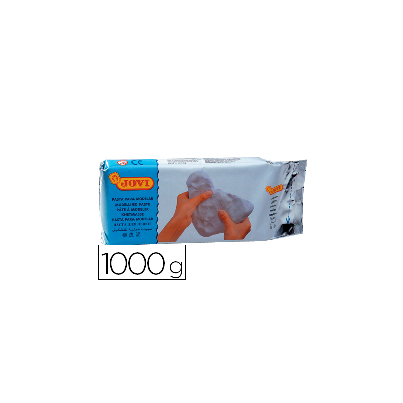 Pasta para modelar jovi 1000 gr color blanco