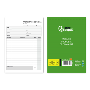 Talonario liderpapel...