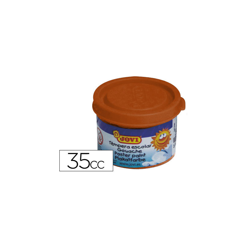 Tempera jovi 35 ml marron