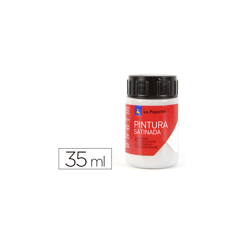 Pintura latex la pajarita gris plata 35 ml