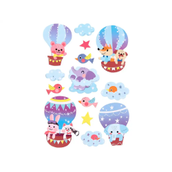 Pegatinas imaginovo globo magic dreams con relieve 210x130 mm en blister